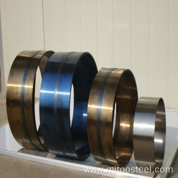 Metal strip alloy steel for safety buckles